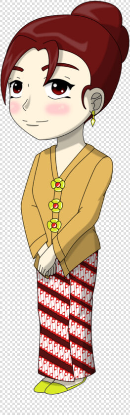  girl  kebaya  baju  sweet  clipart  woman  asia  fashion   Baju Kebaya Clipart  HD Png DownloadTransparent PNG