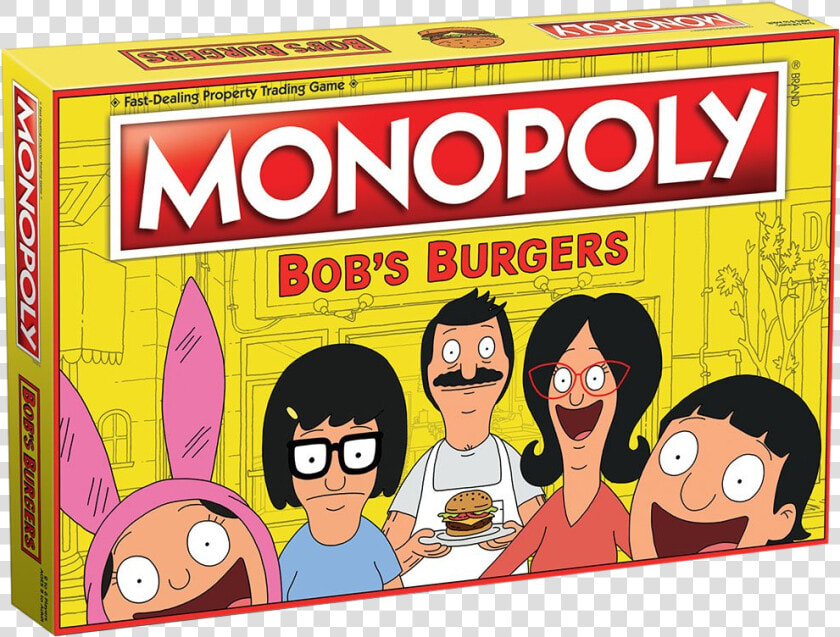 Bob’s Burgers Edition Board Game   Monopoly Bob  39 s Burgers Edition  HD Png DownloadTransparent PNG