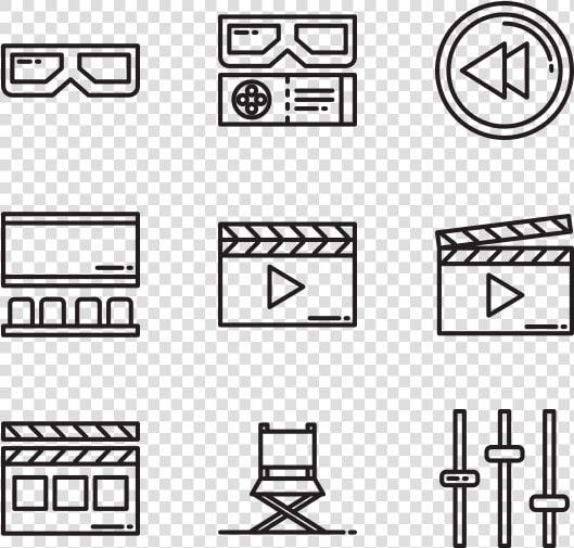 Movie Film   Movie Vector Icons Cinema Icon Png  Transparent PngTransparent PNG