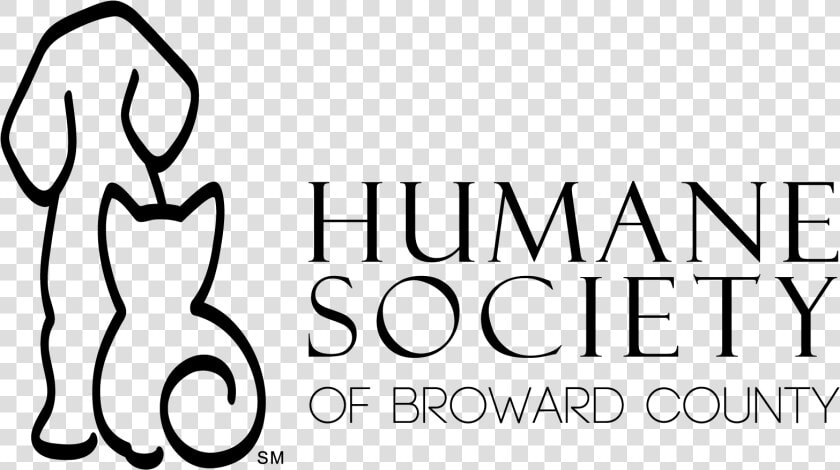 Black And White Hsbc Logo   Humane Society Logo Florida  HD Png DownloadTransparent PNG