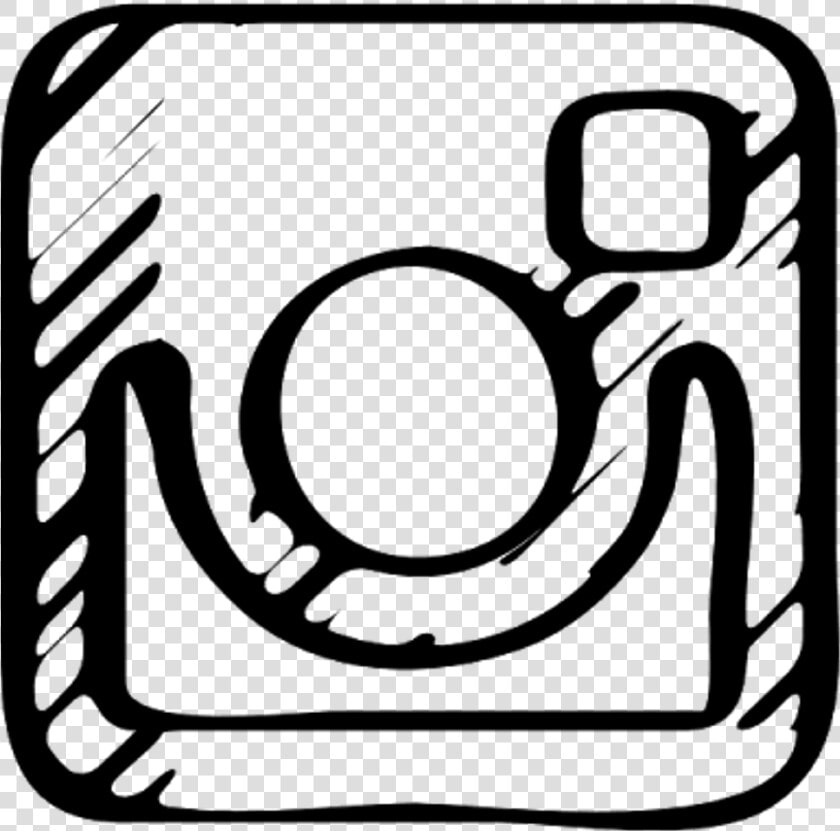 Black Instagram Insta Ins In I Like Likes Logo Design   Instagram Logo Sketched Png  Transparent PngTransparent PNG