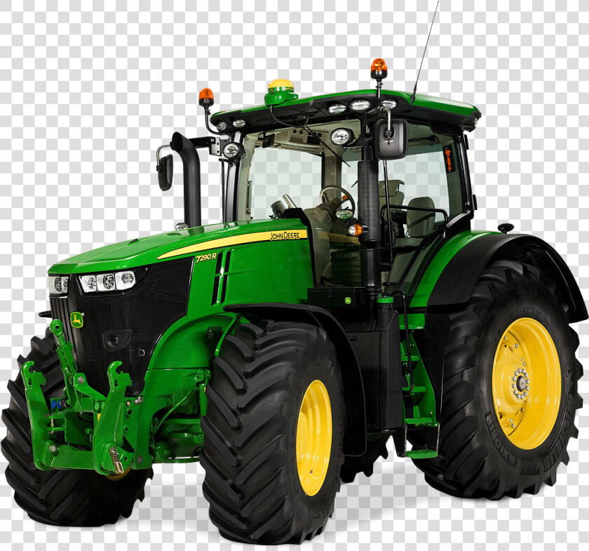 Clipart Free Stock Agriculture Clipart Tractor   John Deere 7290 R  HD Png DownloadTransparent PNG