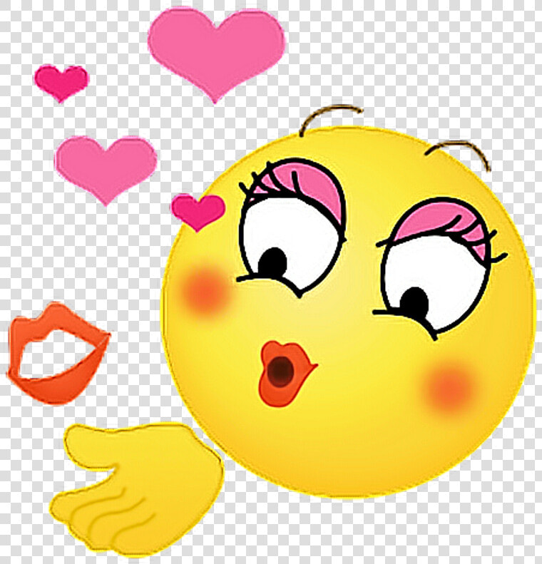 Emoticons Stickers Love Emotions   Love You Kiss Stickers Download  HD Png DownloadTransparent PNG