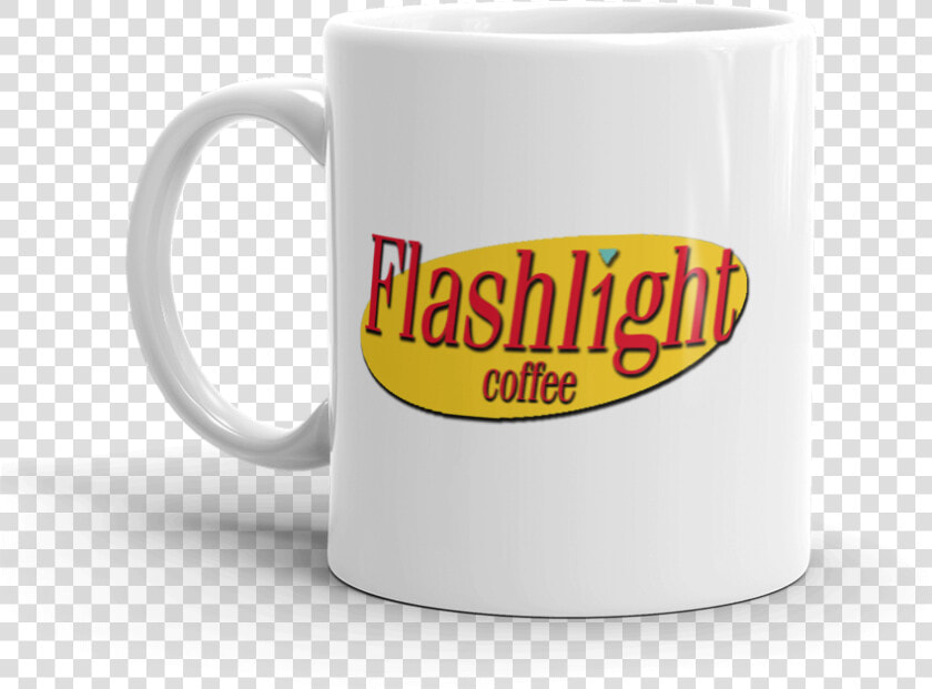 Seinfeld Mug Mockup Handle On Left 11oz   Coffee Cup  HD Png DownloadTransparent PNG