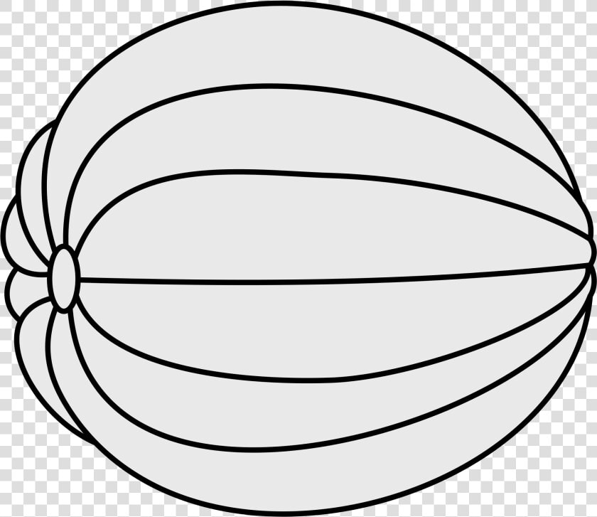 Jpg Black And White Library Melon Drawing   Circle  HD Png DownloadTransparent PNG