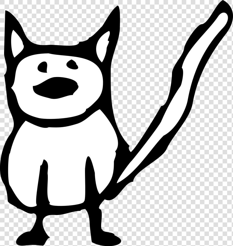 Black And White Cat Clipart   White Kitten Cat Png  Transparent PngTransparent PNG