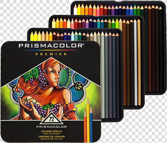 Prismacolor Premier Soft Core Colored Pencils   72 Pack Prismacolor Pencils  HD Png DownloadTransparent PNG