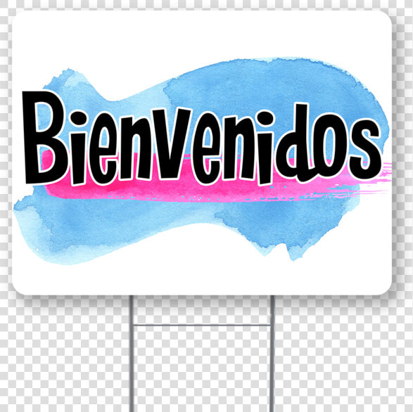 Bienvenidos Inch Sign With Display Options   Graphic Design  HD Png DownloadTransparent PNG