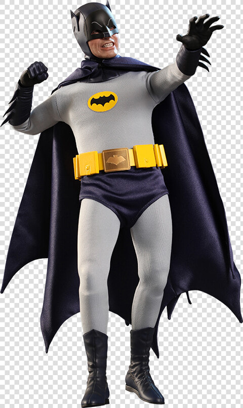 Hot Toys Batman Sixth Scale Figure   Adam West Batman Png  Transparent PngTransparent PNG