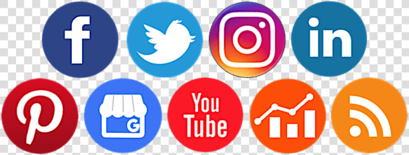 Social Media Icons   Social Media Platforms Logos  HD Png DownloadTransparent PNG