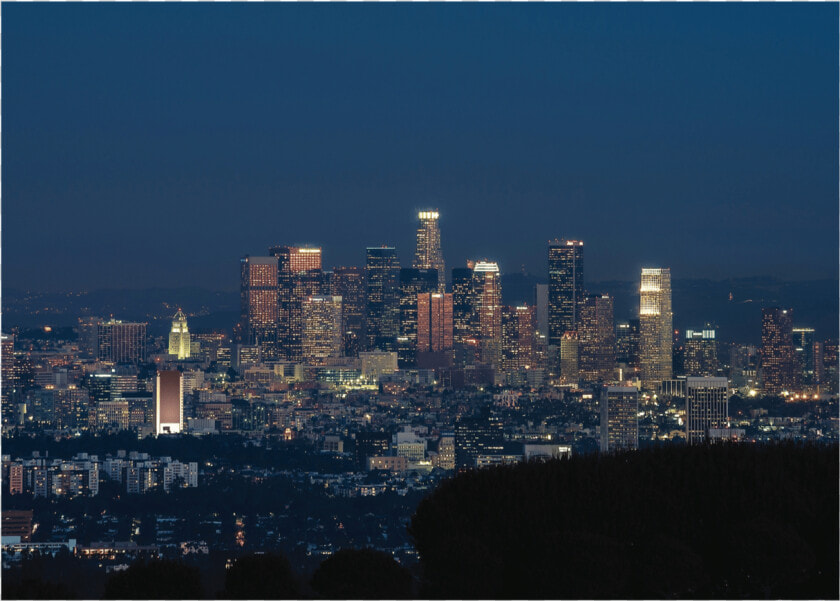 Los Angeles 101a Notecard   Cityscape  HD Png DownloadTransparent PNG
