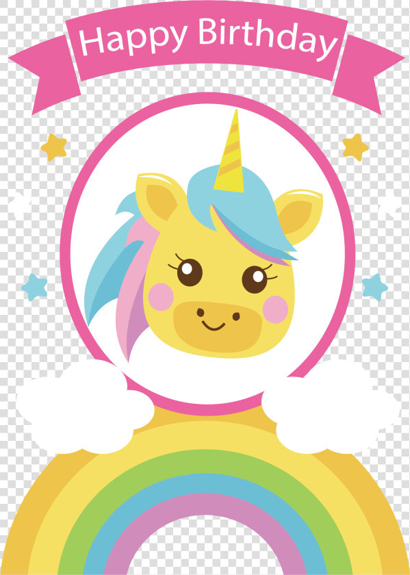 Happy Birthday To You Party Clip Art   Happy Birthday Unicorn Transparent  HD Png DownloadTransparent PNG