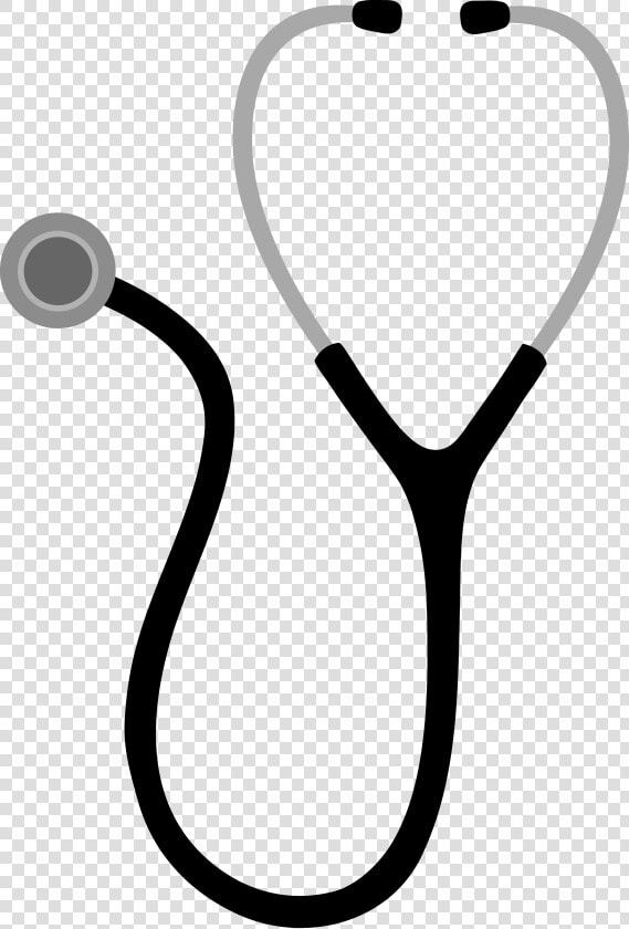 Stethoscope Silhouette Clipart   Transparent Stethoscope Clip Art  HD Png DownloadTransparent PNG