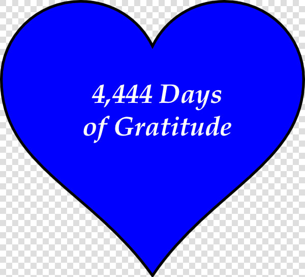 4444 days W   Heart  HD Png DownloadTransparent PNG