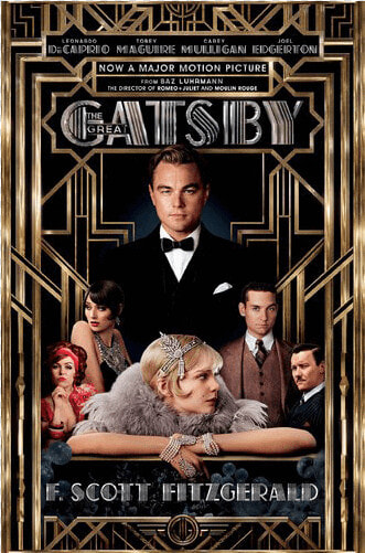 Great Gatsby Movie Tie In   Great Gatsby Movie Book Cover  HD Png DownloadTransparent PNG