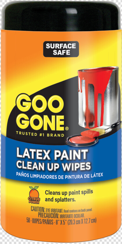 Goo Gone Paint Remover Wipes   Goo Gone Paint Remover  HD Png DownloadTransparent PNG
