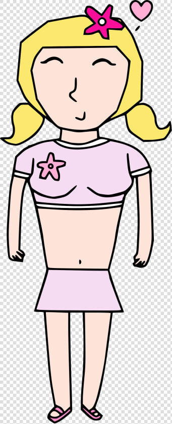 Transparent Teenage Clipart   Cute Teenagers Girls Cartoon  HD Png DownloadTransparent PNG