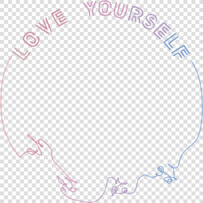 Loveyourself Bts Tear Loveyourselftear Freetoedit   Circle  HD Png DownloadTransparent PNG
