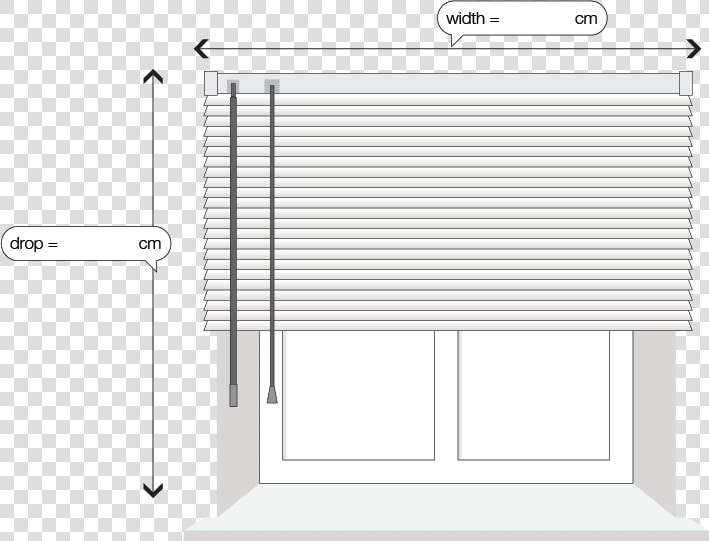 Outside A Window Recess   Venetian Blind Outside Recess  HD Png DownloadTransparent PNG