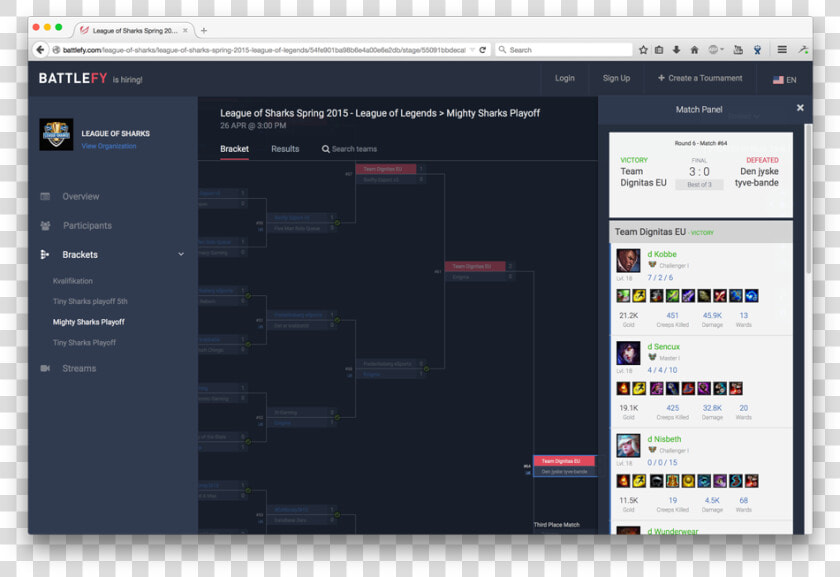 Battlefy Double Elimination Bracket  HD Png DownloadTransparent PNG