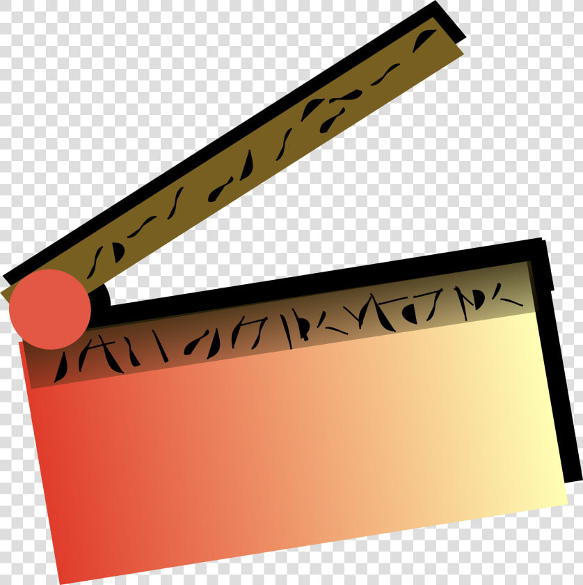 Movie Slate Clip Arts   Movie Lights Clip Art  HD Png DownloadTransparent PNG