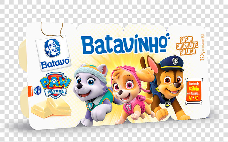 Sobremesa Batavo Chocolate Branco  HD Png DownloadTransparent PNG