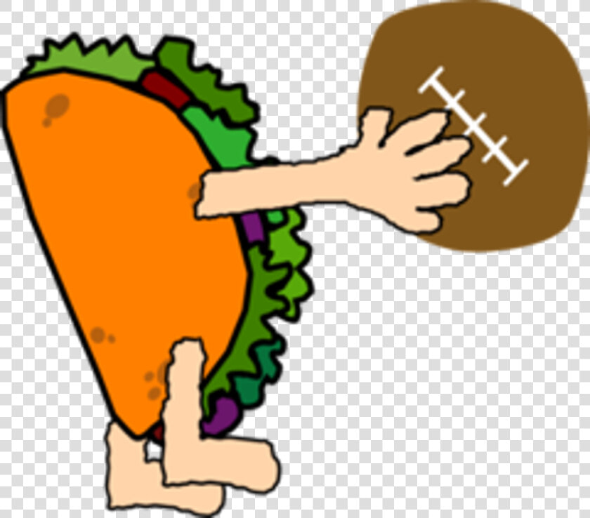 Taco Tackle  Silent Auction  Meat Raffles  amp  50 50 Raffles   Tacos With A Football  HD Png DownloadTransparent PNG