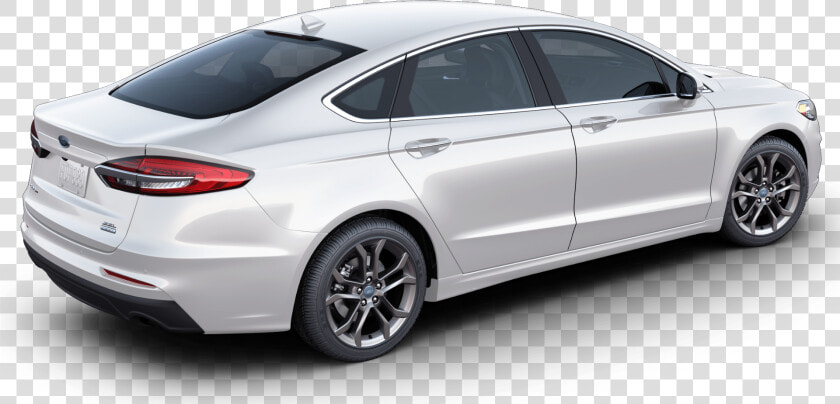 2020 Ford Fusion In White Platinum   2019 Ford Fusion Hybrid Se  HD Png DownloadTransparent PNG