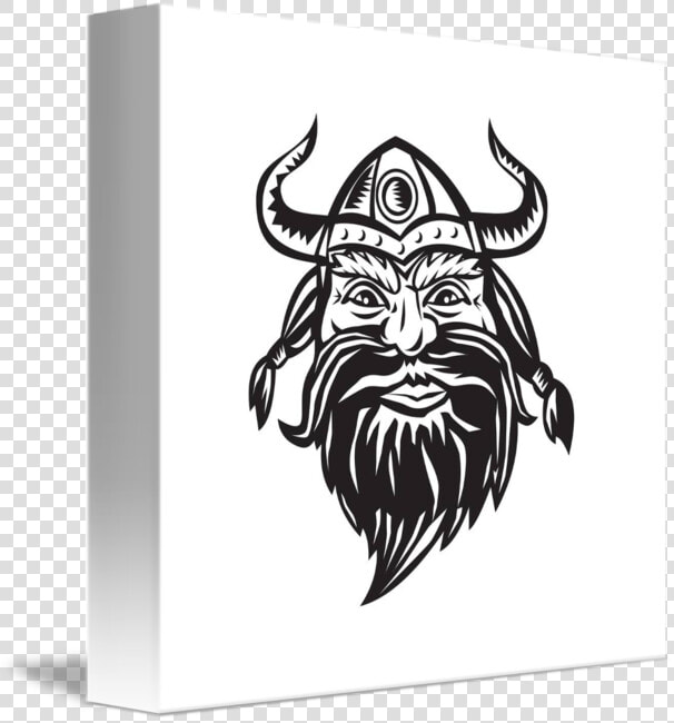 Viking Warrior Head Angry Black And White   Viking Head Transparent Hd  HD Png DownloadTransparent PNG