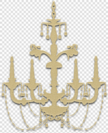 Chandelier  Ornament  Decor  Golden  Monogram  Interior   Gold Chandelier Clipart Png  Transparent PngTransparent PNG