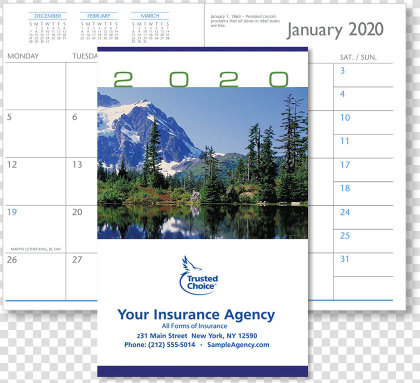 Picture Of Snowy Mountains Monthly Pocket Planner   North Cascades National Park  Mount Shuksan  HD Png DownloadTransparent PNG