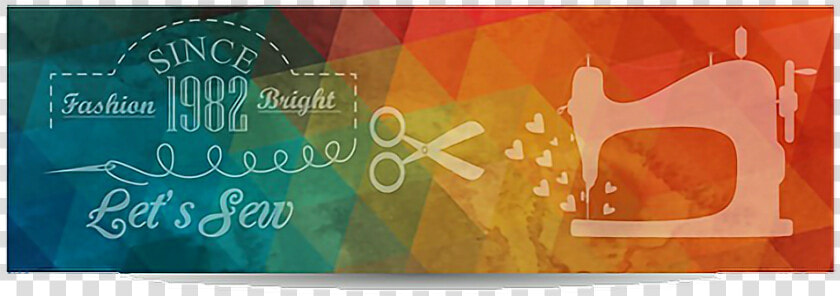  retro  banner  sewing  sew  sewingmachine  decor  decoration   Clip Art  HD Png DownloadTransparent PNG