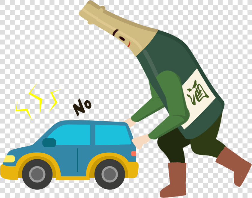 Download Cartoon Illustration Creative   Drunk Driving Clipart Png  Transparent PngTransparent PNG