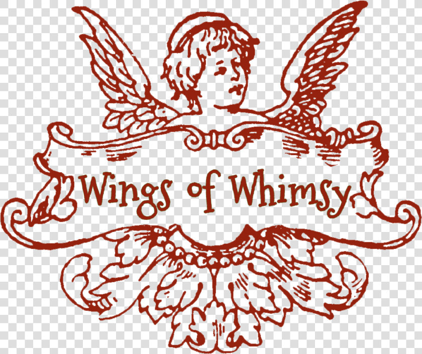 Wings Of Whimsy   Vintage Cherub Drawing Free  HD Png DownloadTransparent PNG