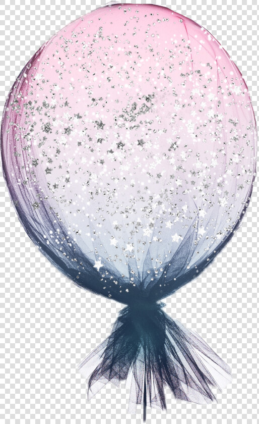 Transparent Balloon String Png   Tulle Balloon Vector  Png DownloadTransparent PNG