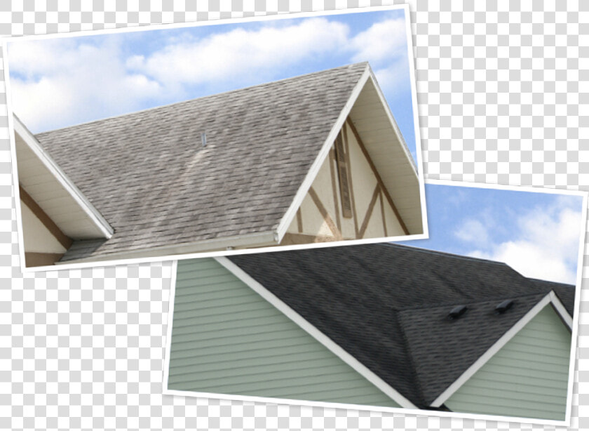 Both Light And Dark Colored Roofs Show Discoloration   Roof  HD Png DownloadTransparent PNG