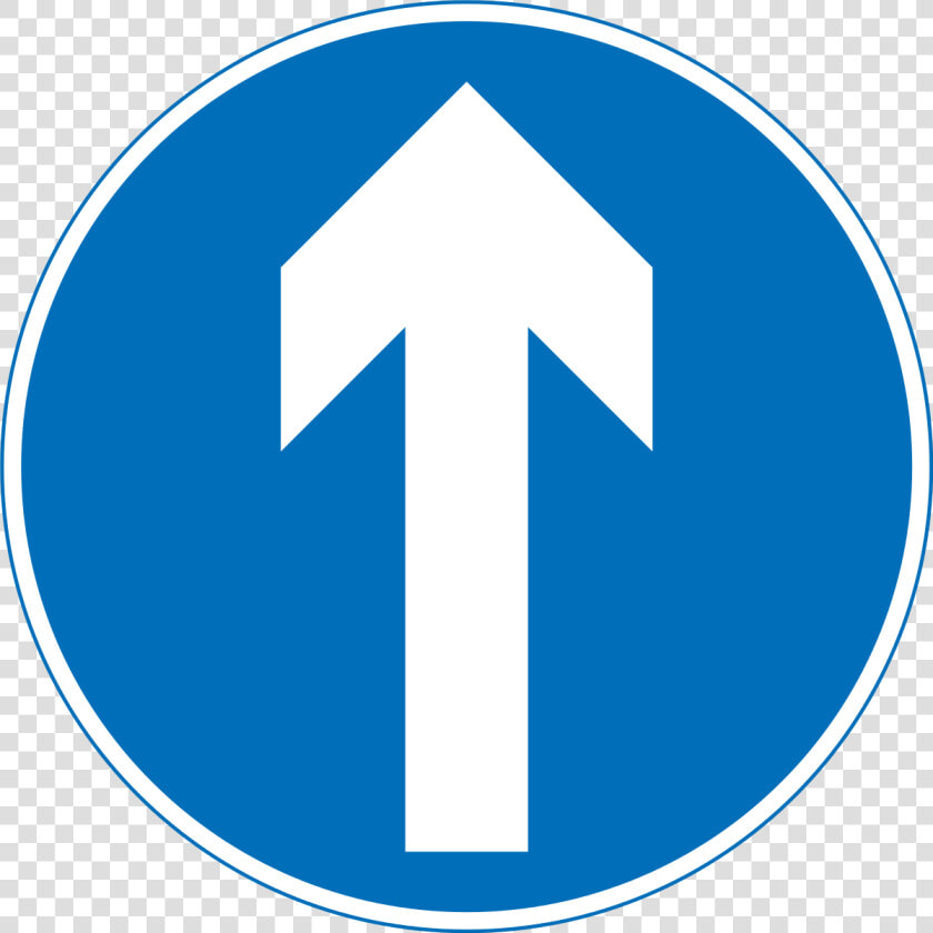 Hong Kong Road Sign   Ahead Only Road Sign  HD Png DownloadTransparent PNG