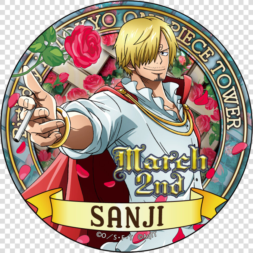 Transparent Sanji Png   One Piece Badges Sanji  Png DownloadTransparent PNG