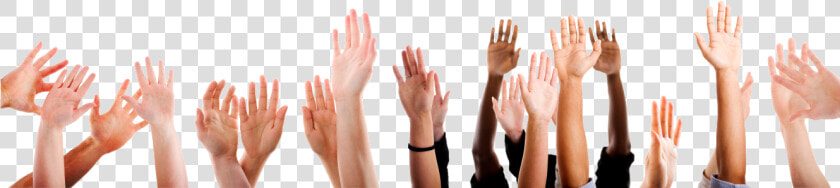 Hands Raised For Questions  HD Png DownloadTransparent PNG