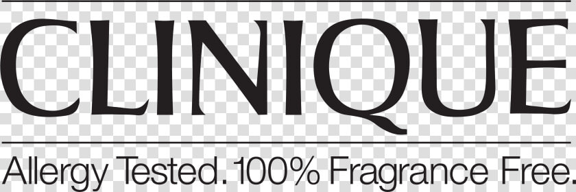 Logo Clinique   Black and white  HD Png DownloadTransparent PNG