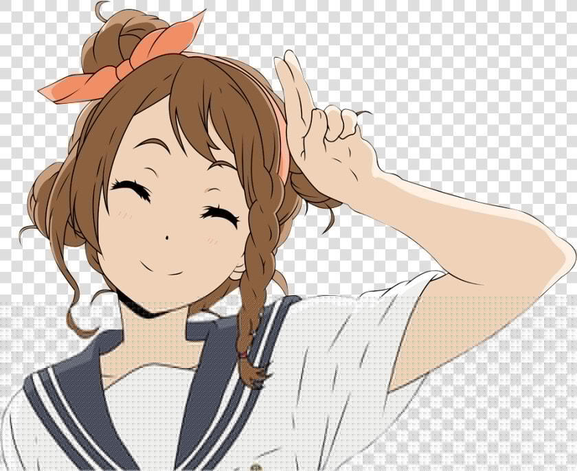 Anime Image   Anime Char Braided Hair  HD Png DownloadTransparent PNG