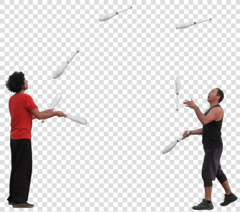 Architecture Womansitting Mansitting Jugglers  HD Png DownloadTransparent PNG