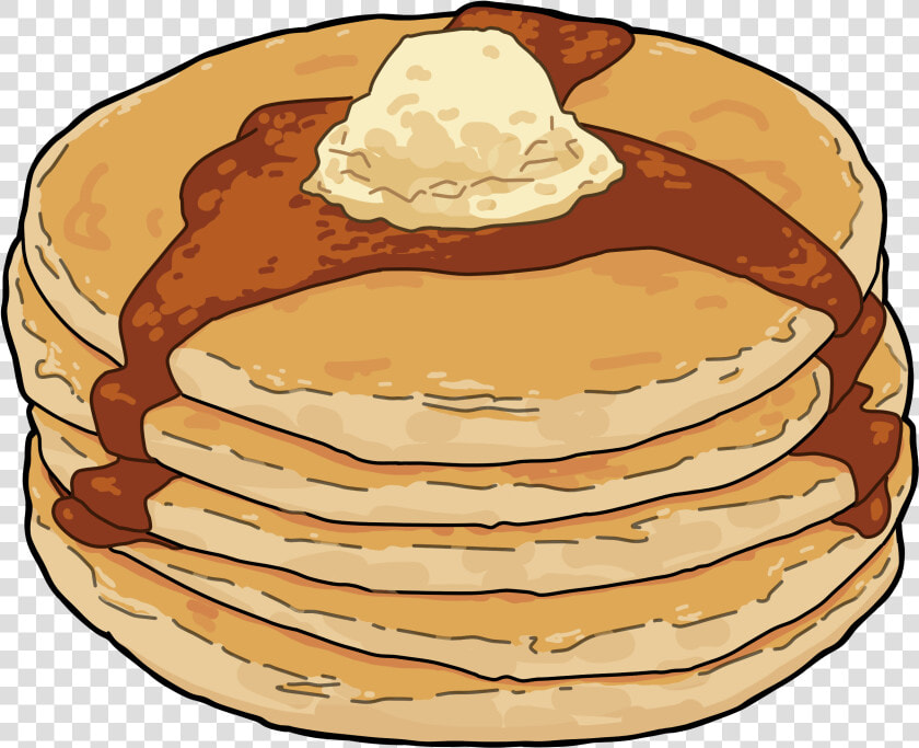 Pancakes Clipart Fruit   Pancake Drawing  HD Png DownloadTransparent PNG