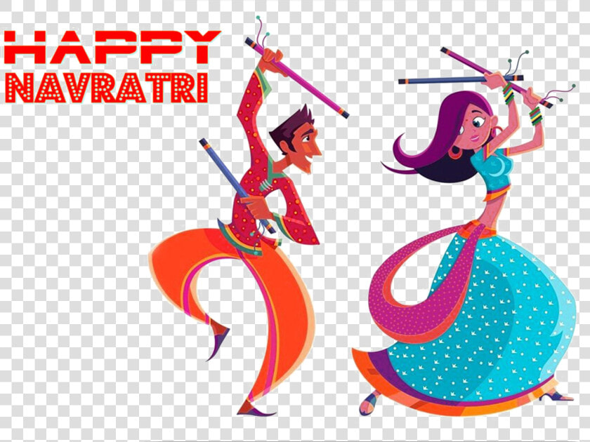 Navratri Garba   Png Download   Navratri Dandiya  Transparent PngTransparent PNG