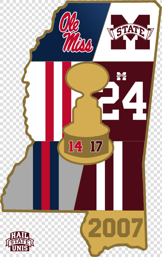Egg Bowl Uniform History Hail State Unis   Mississippi State Vs Ole Miss 2014  HD Png DownloadTransparent PNG