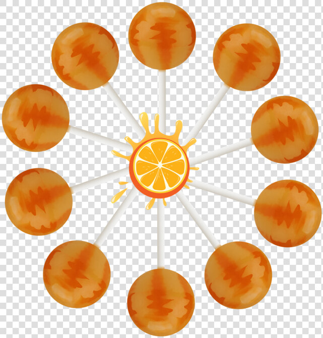 Orange Splash Lollipop Bag   Dementia Signs  amp  Symptoms  HD Png DownloadTransparent PNG