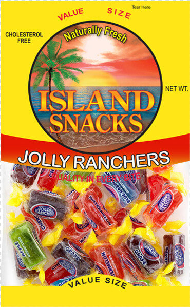 Jolly Ranchers Value   Island Snacks Peach Rings  HD Png DownloadTransparent PNG