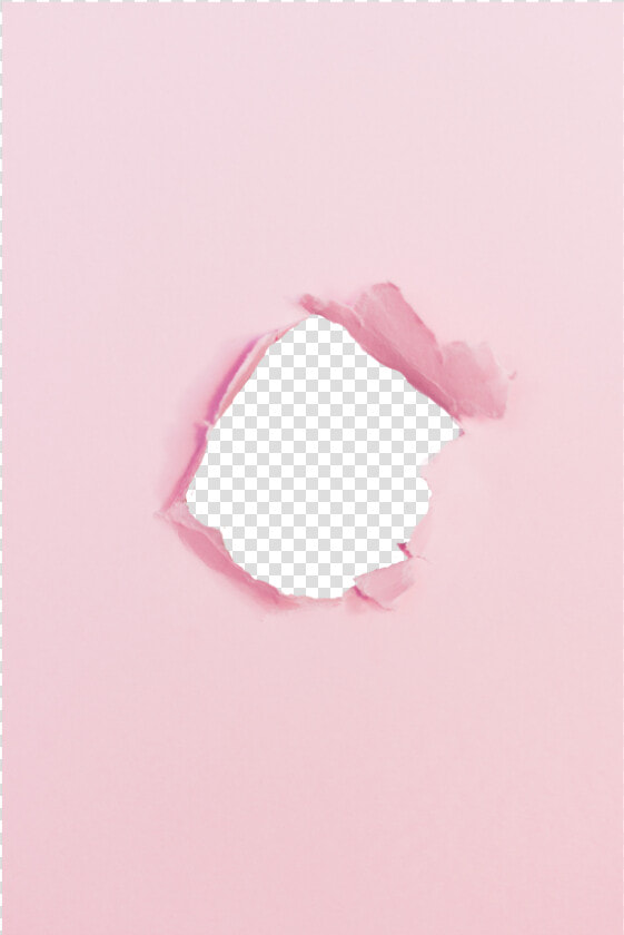 Transparent Ripped Paper Hole Png   Pink Hole Paper Png  Png DownloadTransparent PNG