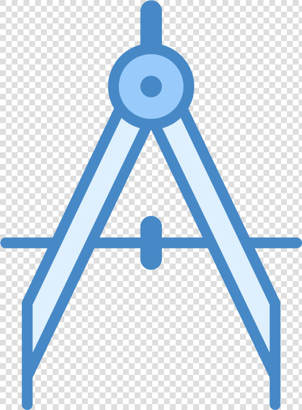 This Icon Represents A Drafting Compass   Compass Drawing Tool Vector  HD Png DownloadTransparent PNG