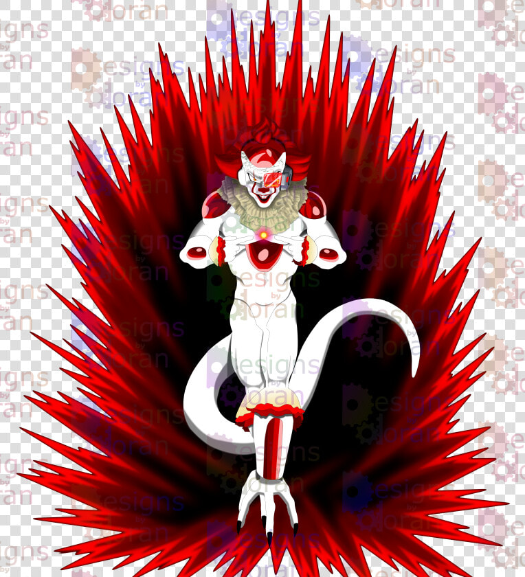 Frieza And Pennywise Mashup  HD Png DownloadTransparent PNG